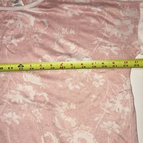 Lucky Brand Top Super Soft Material Cream and Dusty Rose Pink Color Xxl - Picture 5 of 8